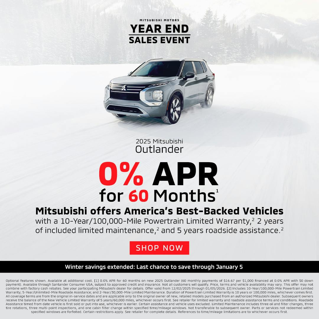 0% APR Outlander