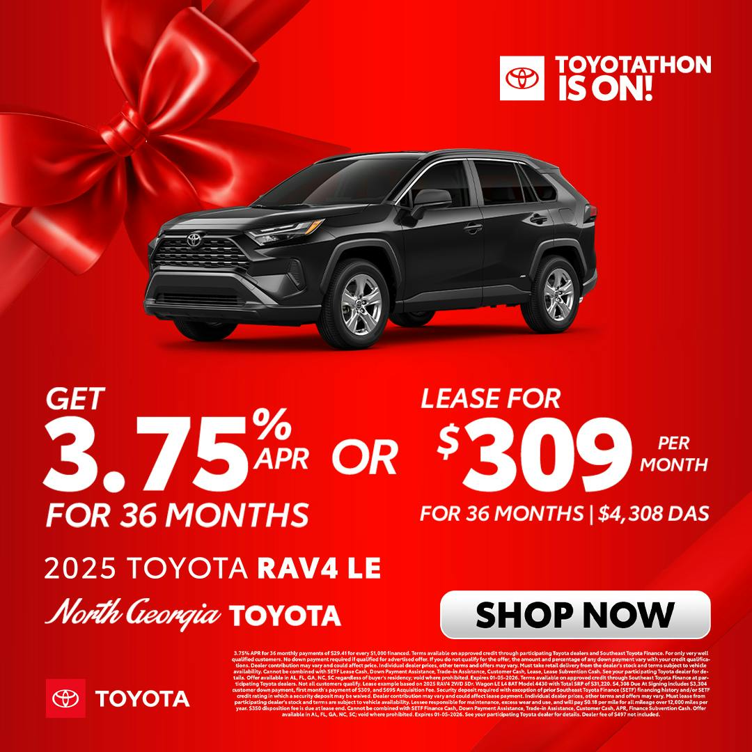 Toyota RAV4 Toyotathon Sales Event