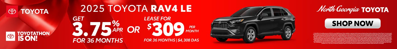 Toyota RAV4 Toyotathon Sales Event