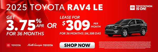 Toyota RAV4 Toyotathon Sales Event | North Georgia Toyota