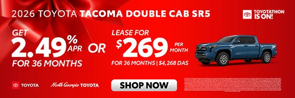 Toyota Tacoma Toyotathon Sales Event | North Georgia Toyota