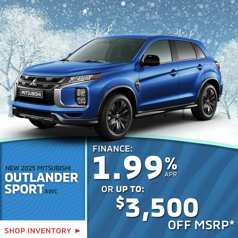 New 2025 Mitsubishi Outlander Sport AWC | South Park Mitsubishi