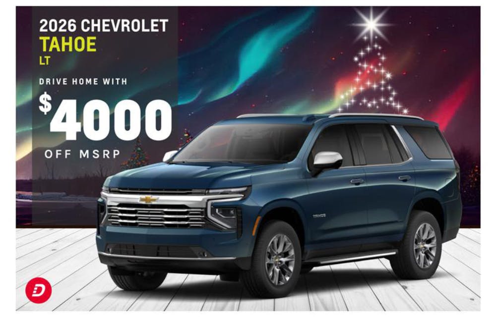 New 2026 Chevrolet Tahoe LT | Diehl Chevrolet of Hermitage
