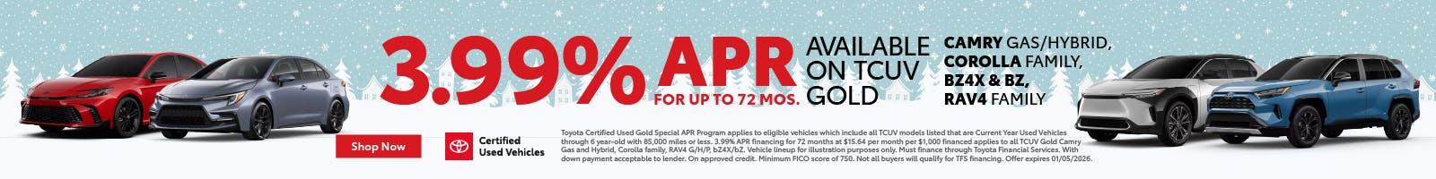 CPO 4.49% APR | Priority Toyota Springfield