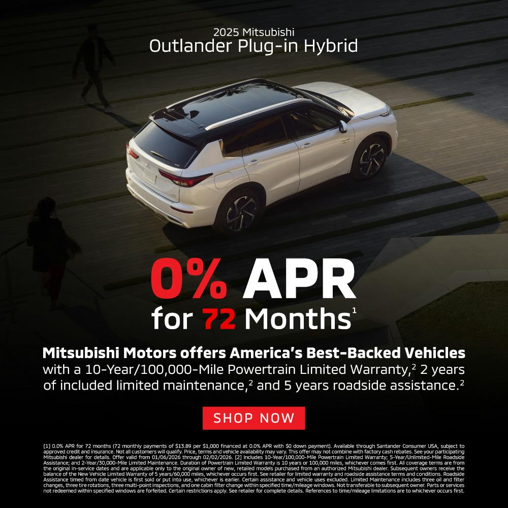 2025 Mitsubishi Outlander Plug-in Hybrid