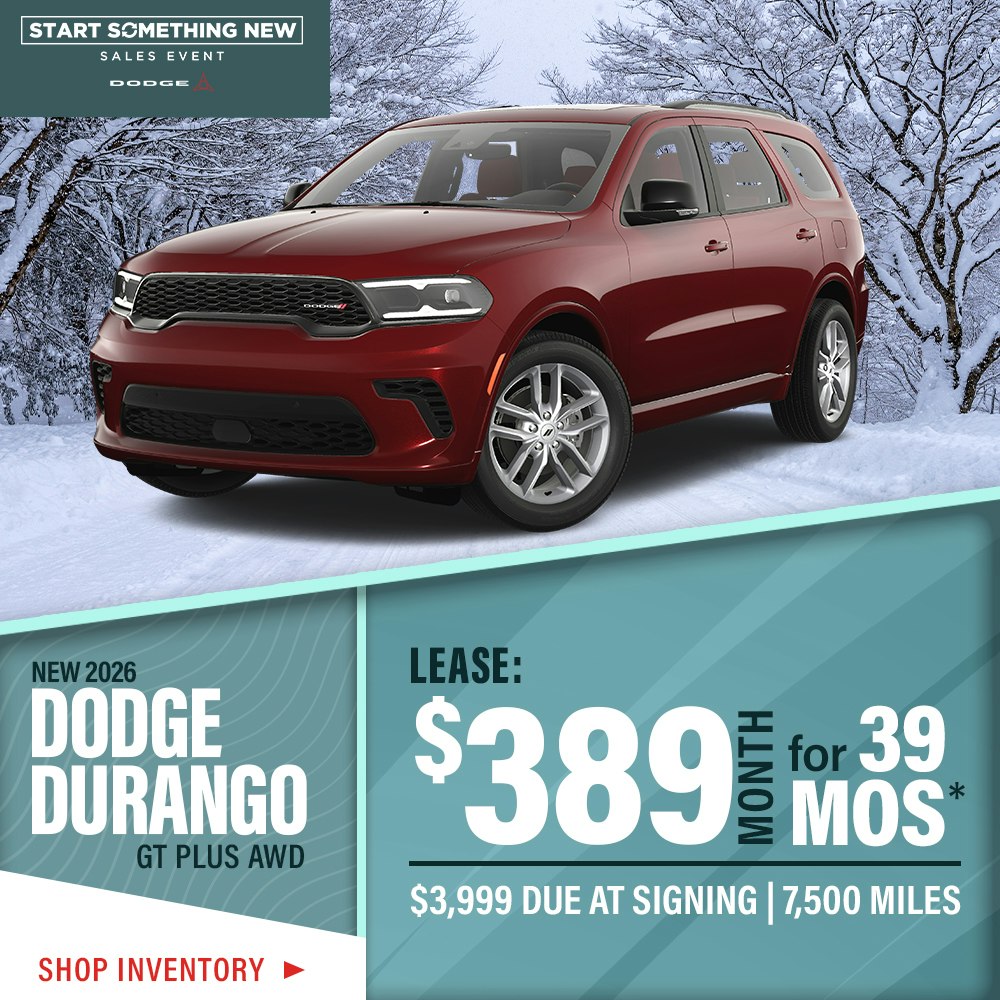 New 2026 Dodge Durango GT Plus AWD
