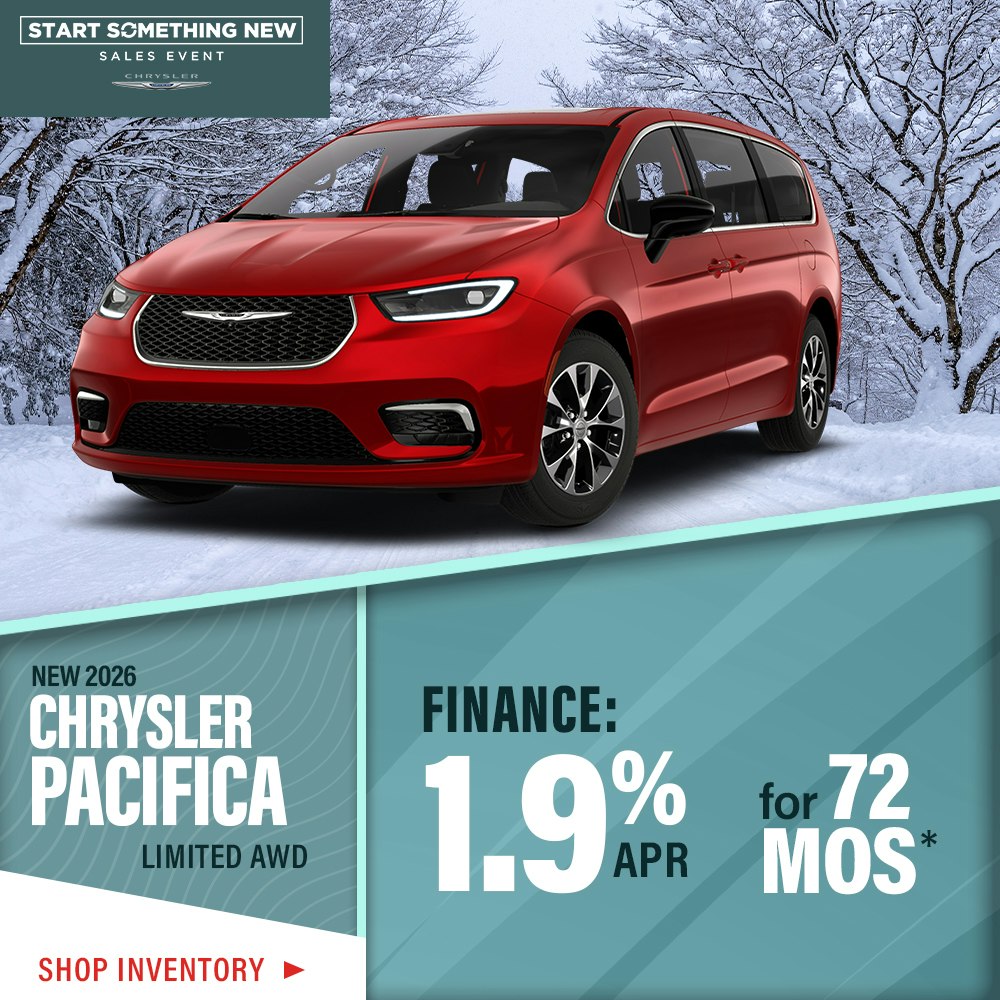 New 2026 Chrysler Pacifica Limited AWD