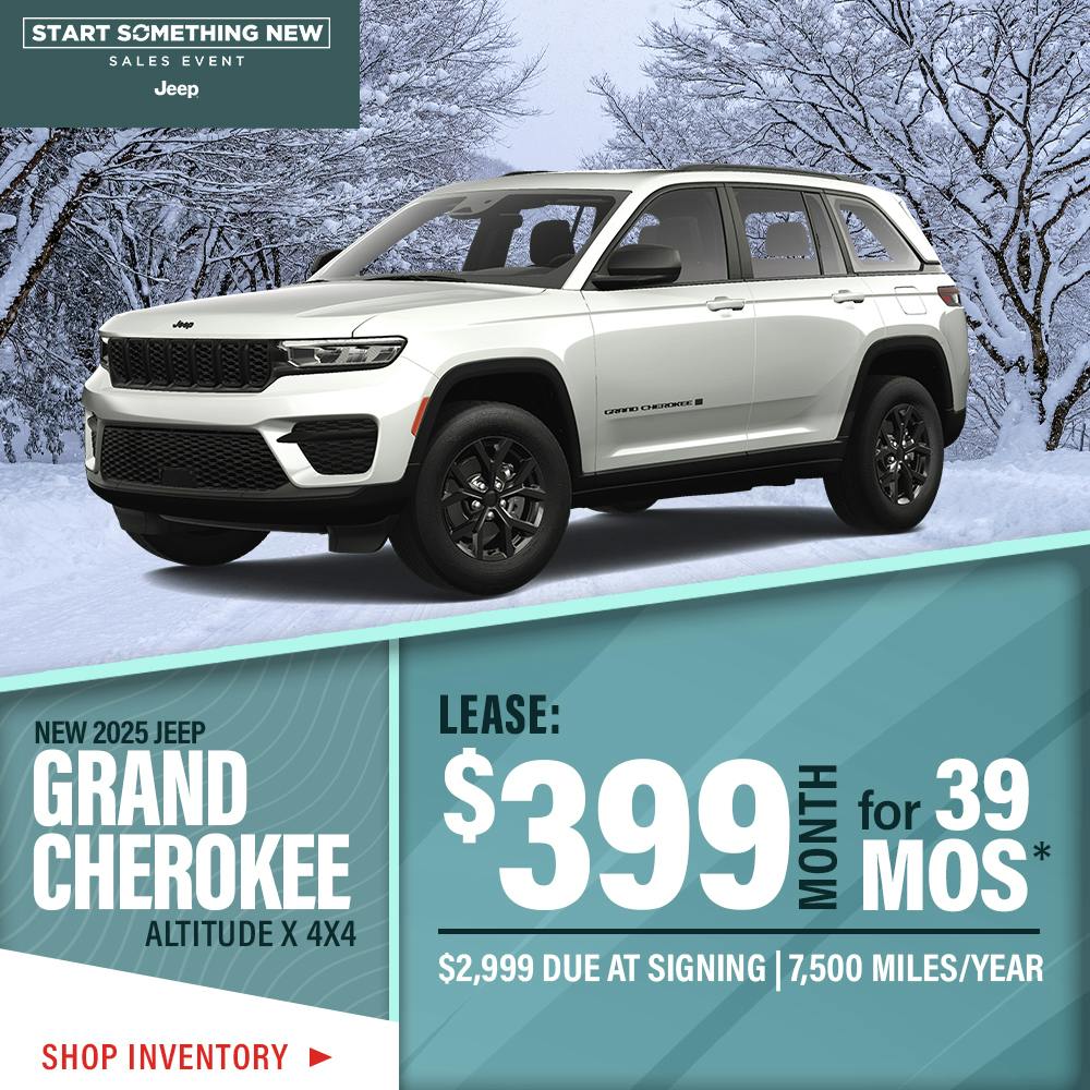 New 2025 Jeep Grand Cherokee Altitude X 4X4