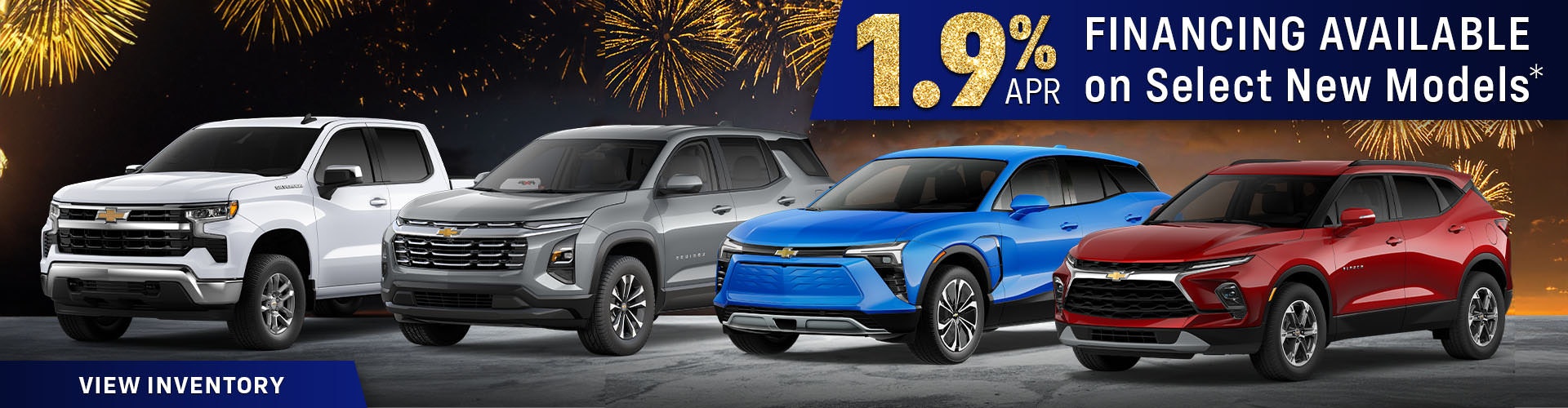 1.9% APR Financing Available