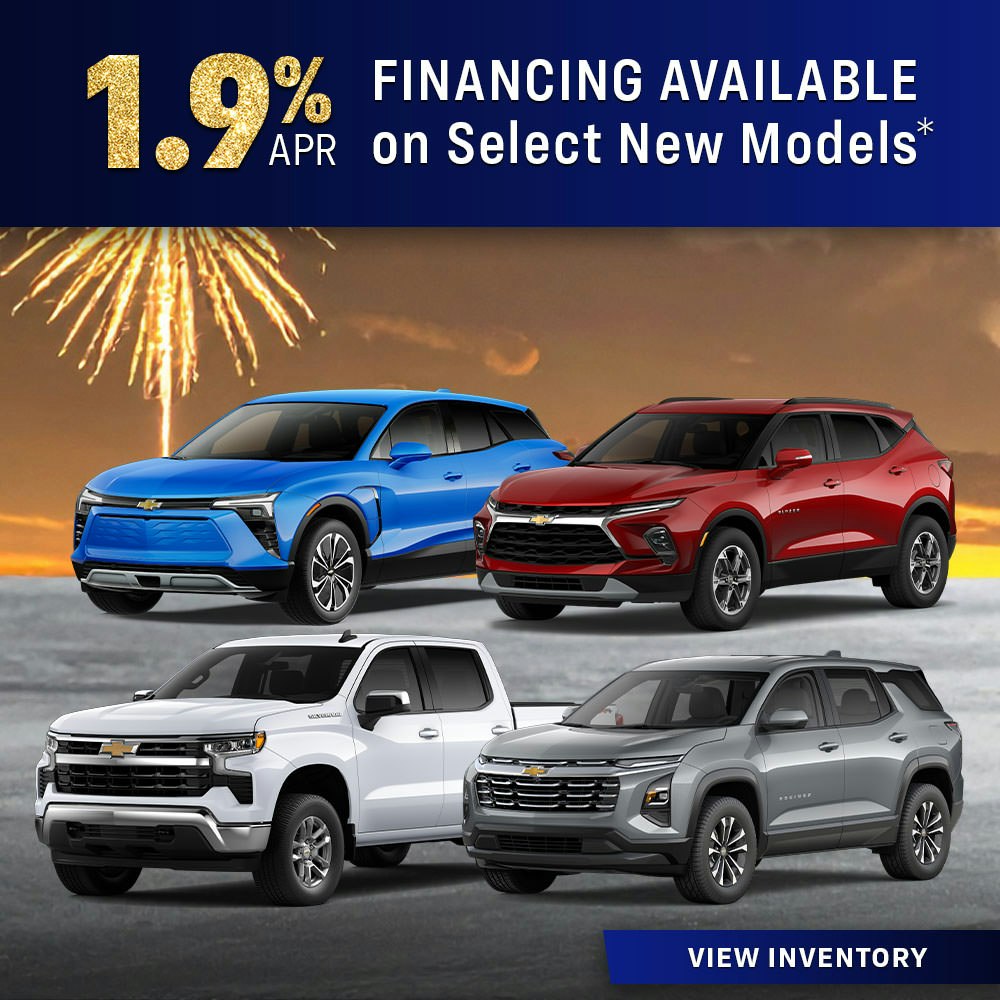 1.9% APR Financing Available