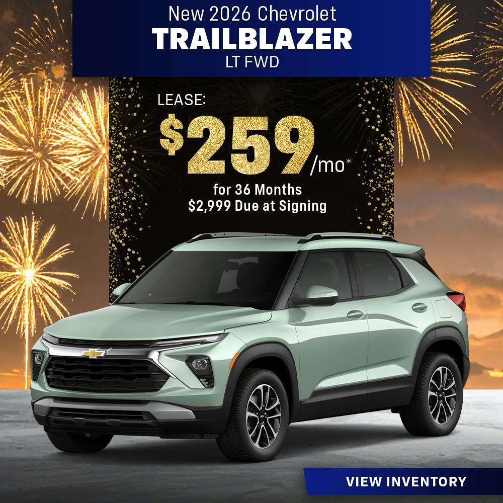 New 2026 Chevrolet Trailblazer LT FWD