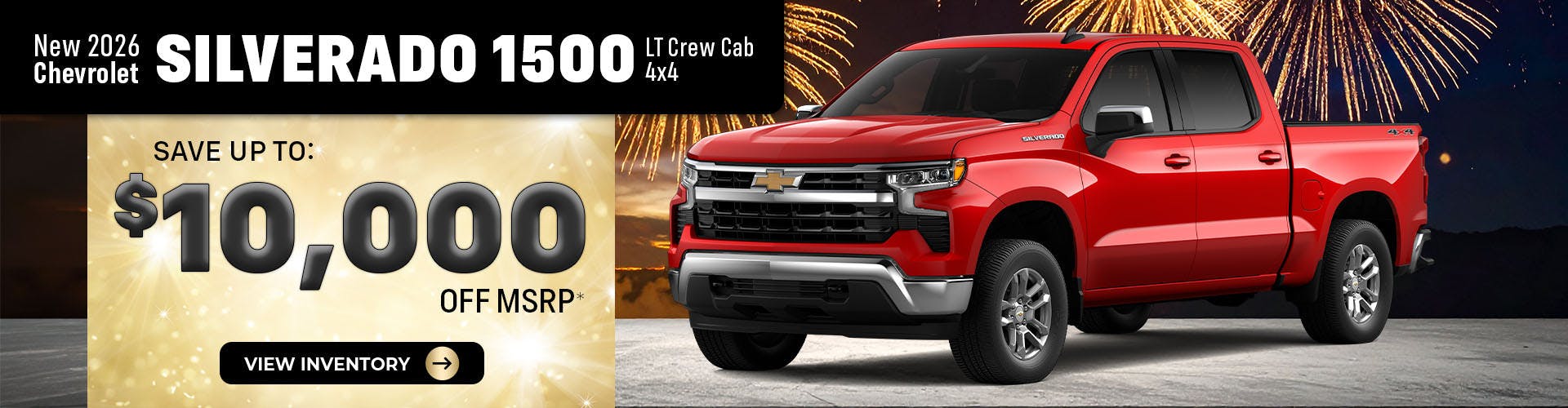 New 2026 Chevrolet Silverado LT Crew Cab 4X4
