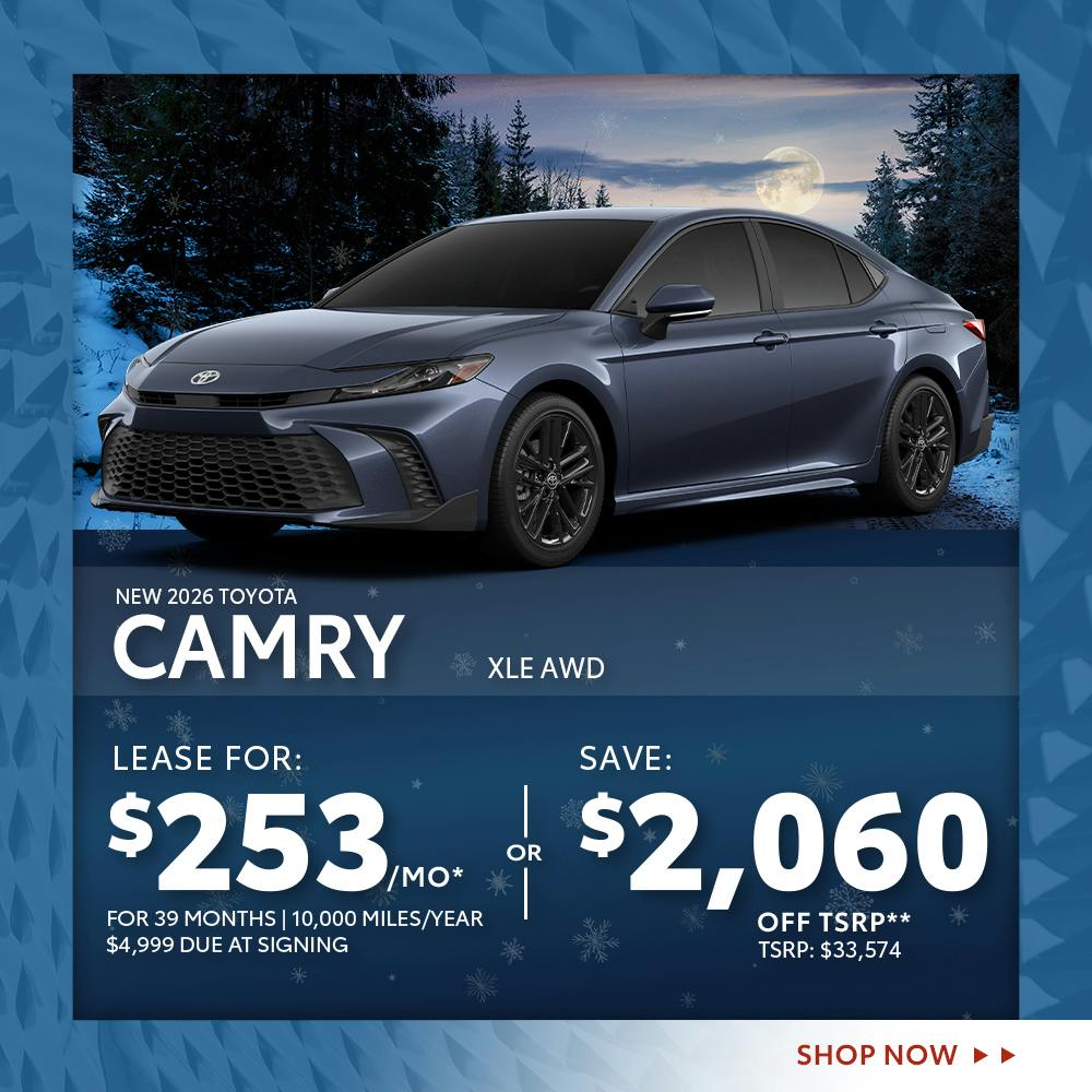 New 2026 Toyota Camry SE FWD