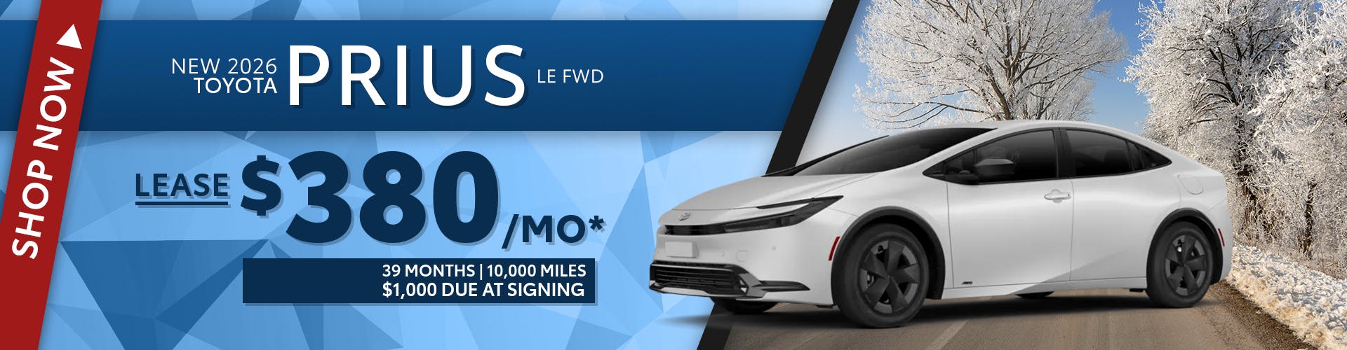 New 2026 Toyota Prius LE FWD