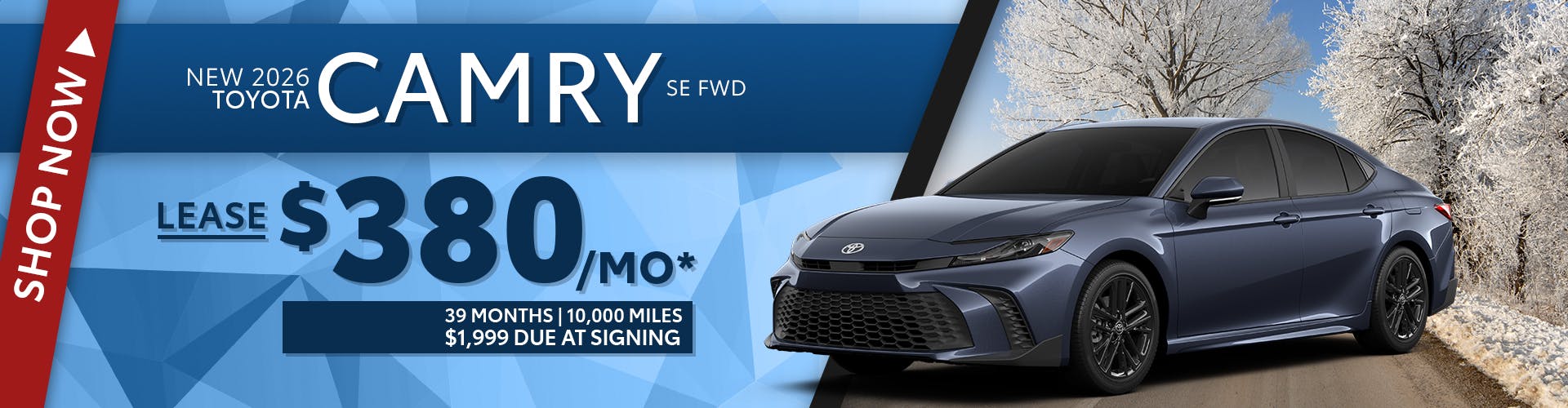 New 2026 Toyota Camry SE FWD