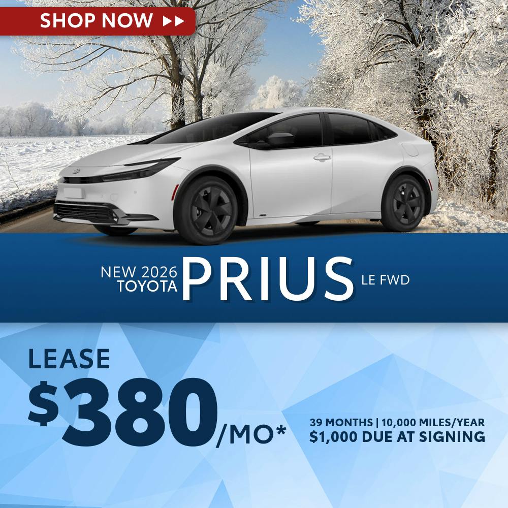 New 2026 Toyota Prius LE FWD