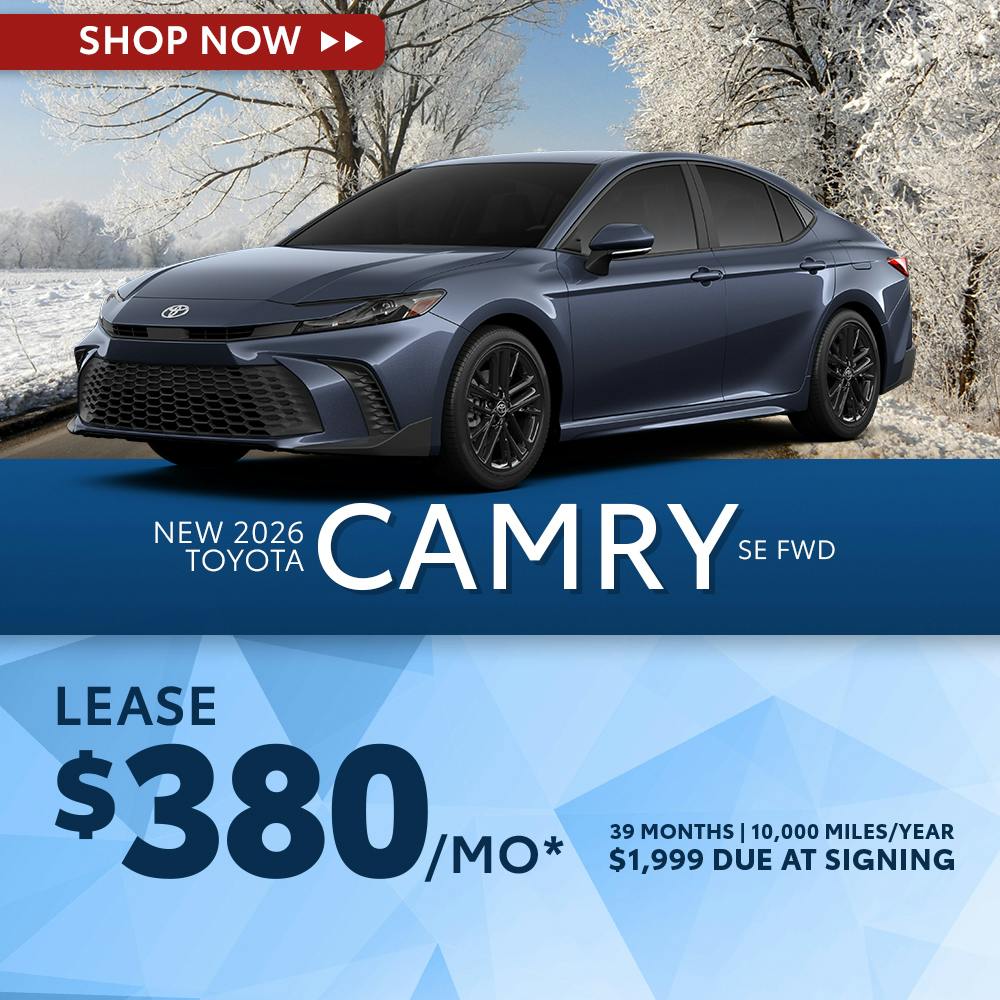 New 2026 Toyota Camry SE FWD