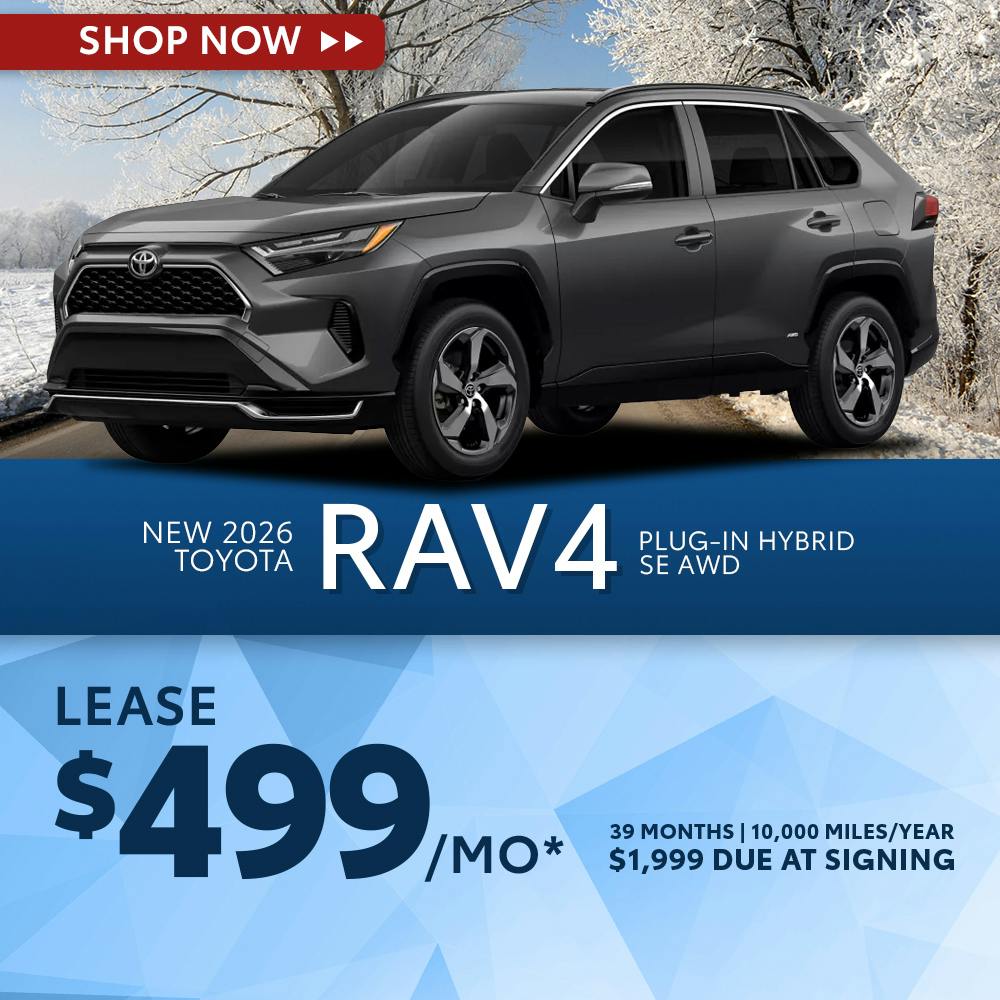 New 2025 Toyota RAV4 Plug-in Hybrid SE AWD