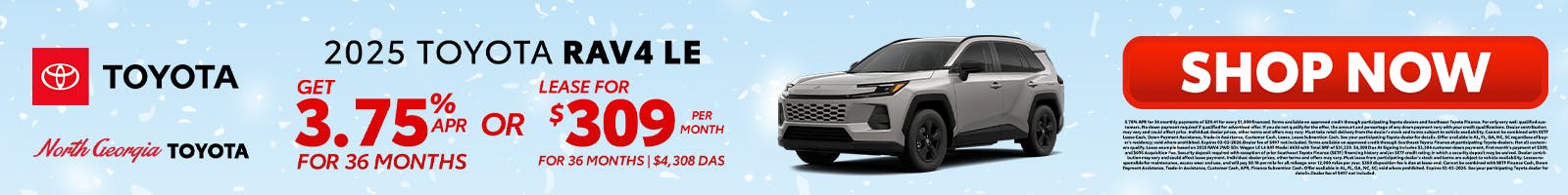 Toyota RAV4 Special Offer