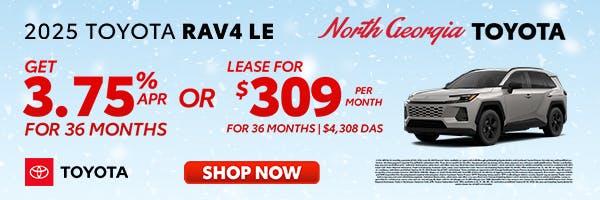 Toyota RAV4 Special Offer | North Georgia Toyota