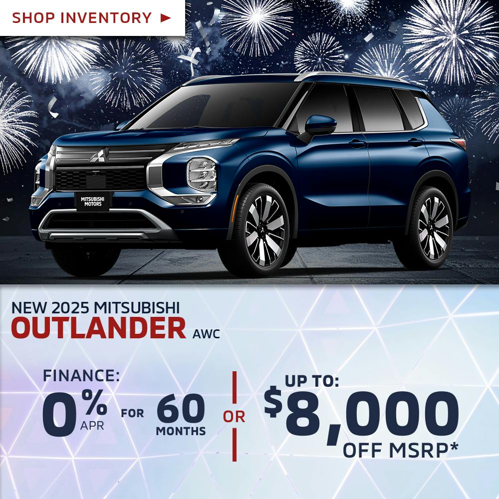 New 2025 Mitsubishi Outlander AWC