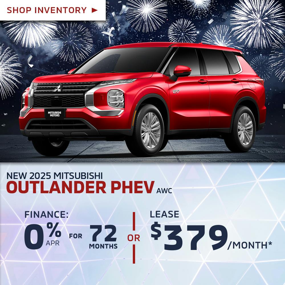 New 2025 Mitsubishi Outlander PHEV AWC