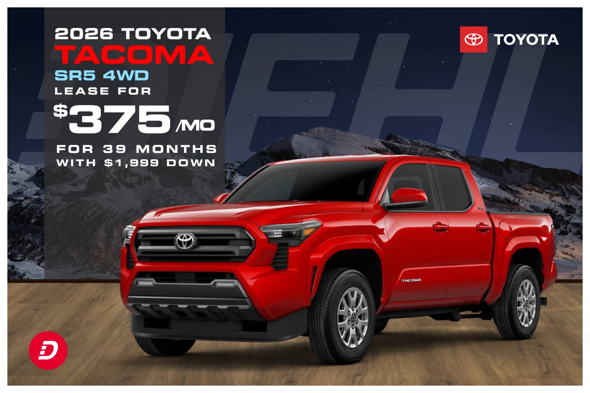 New 2026 Toyota Tacoma SR5 4WD | Diehl Toyota of Hermitage