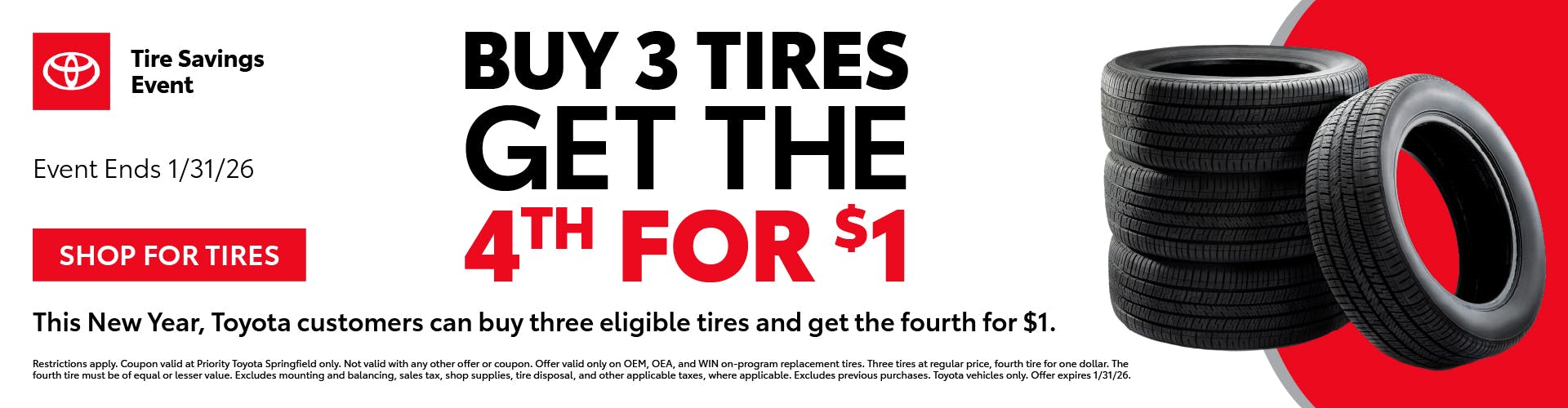 Buy 3 Tire Offer