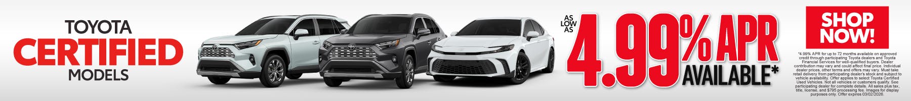 SAM – CERTIFIED | Warrenton Toyota