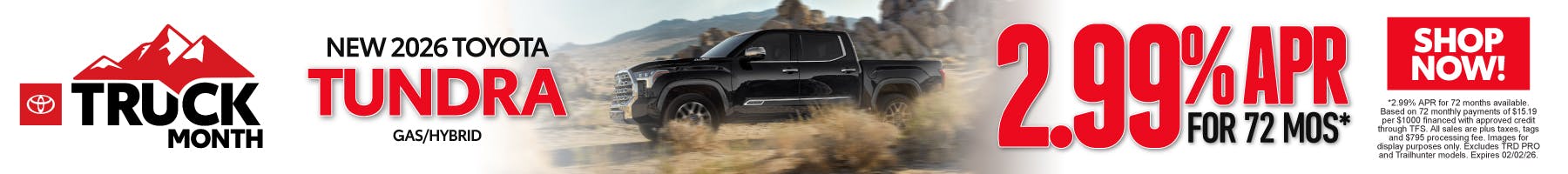 SAM – TUNDRA | Warrenton Toyota