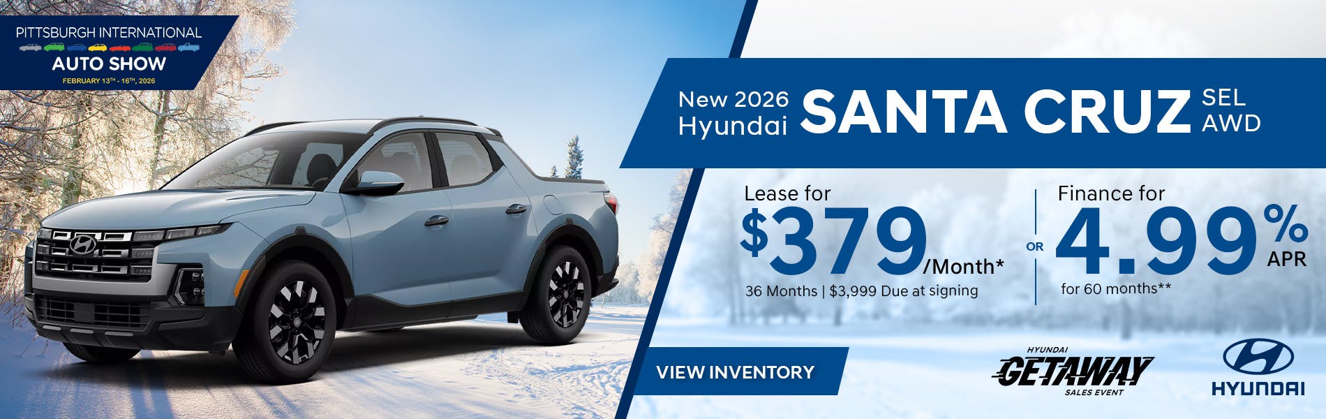 New 2026 Hyundai Santa Cruz SEL AWD