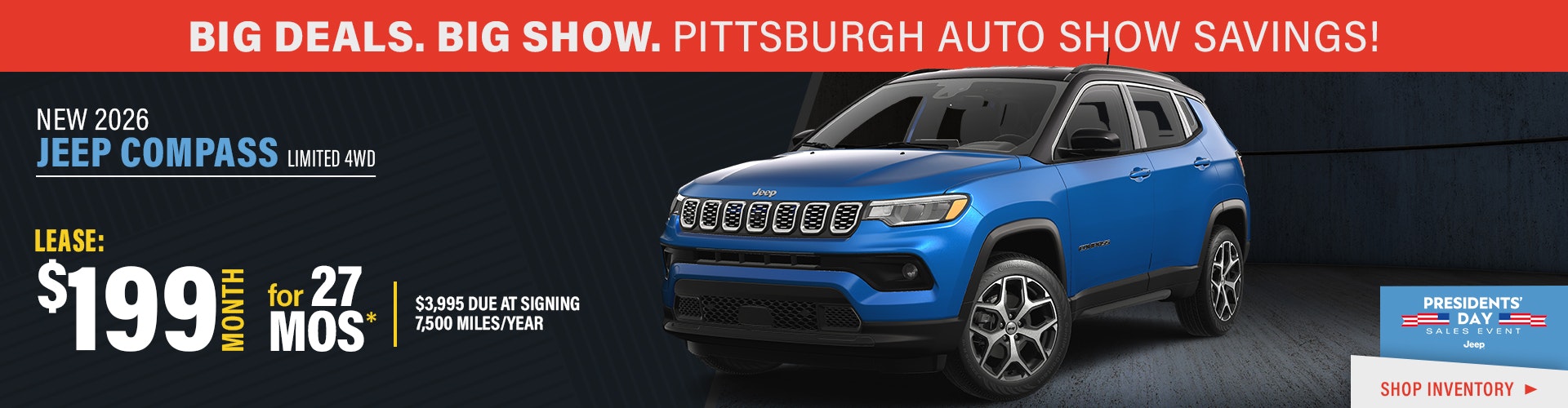 New 2026 Jeep Compass Limited 4WD