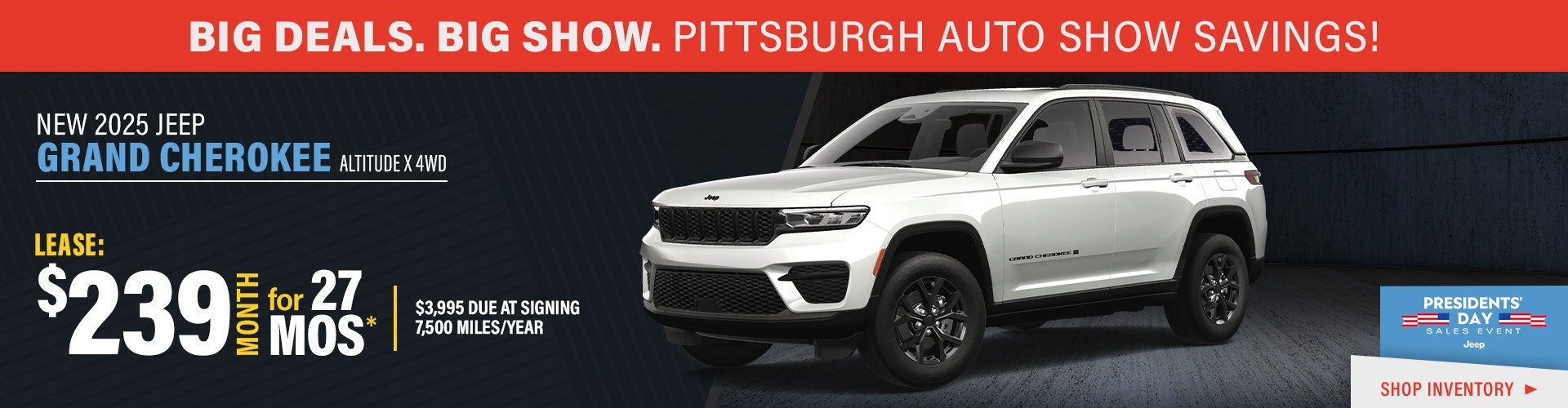 New 2025 Jeep Grand Cherokee Altitude X 4WD