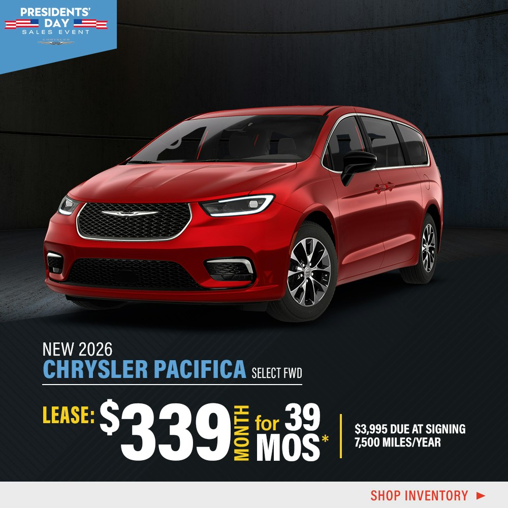 New 2026 Chrysler Pacifica Select FWD