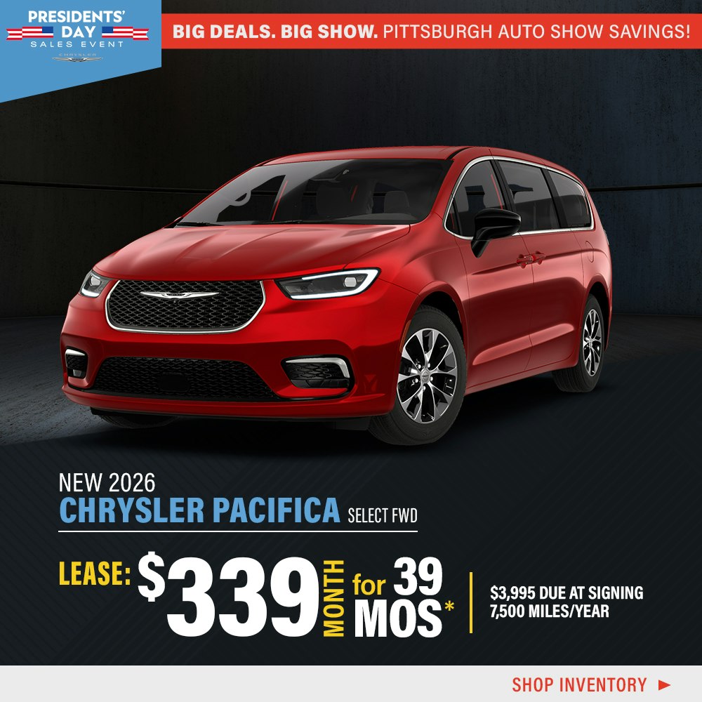 New 2026 Chrysler Pacifica Select FWD