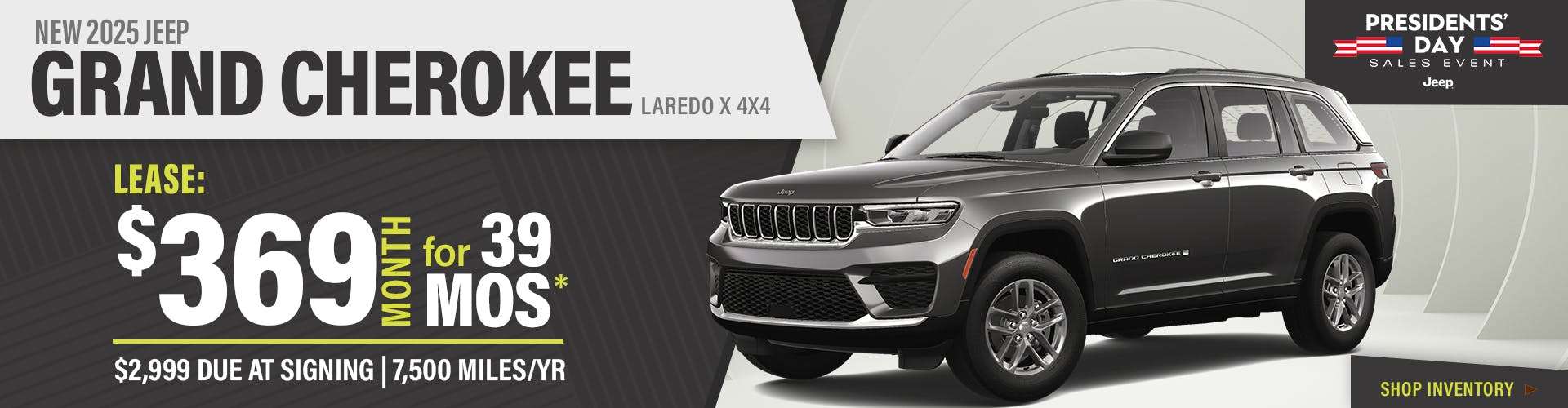 New 2025 Jeep Grand Cherokee Laredo X 4X4