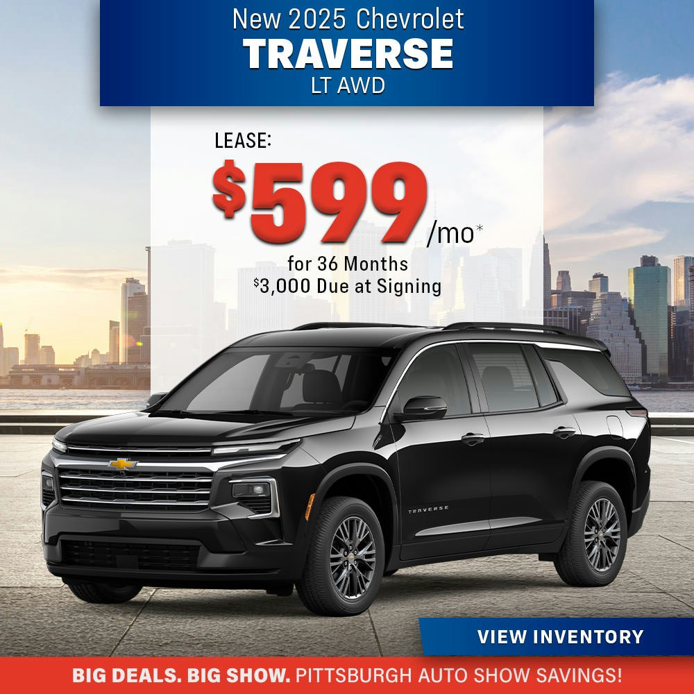 New 2025 Chevrolet Traverse LT AWD