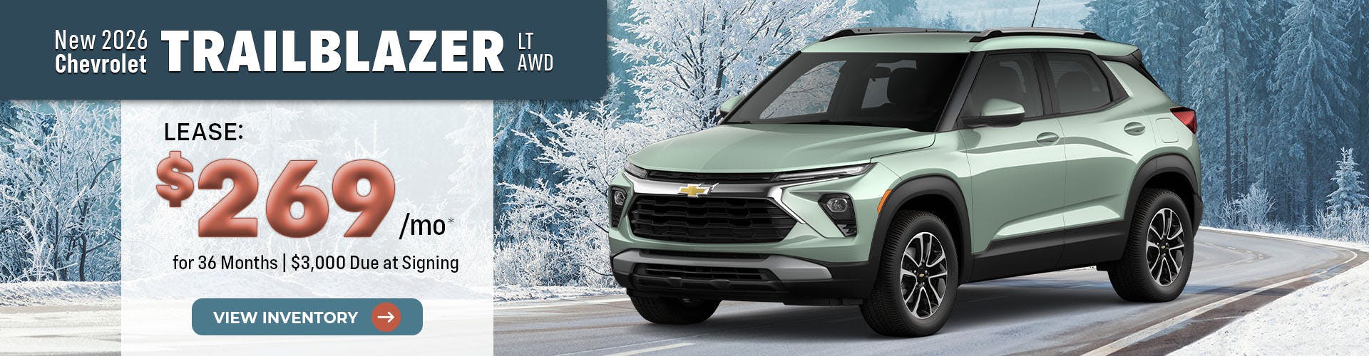 New 2026 Chevrolet Trailblazer LT AWD