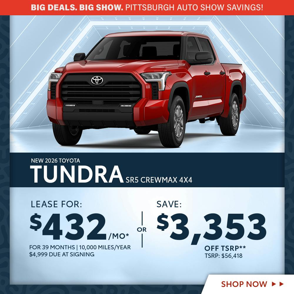New 2026 Toyota Tundra SR5 CrewMax 4X4