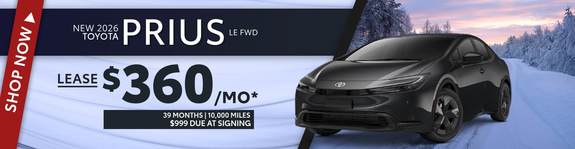 New 2026 Toyota Prius LE FWD