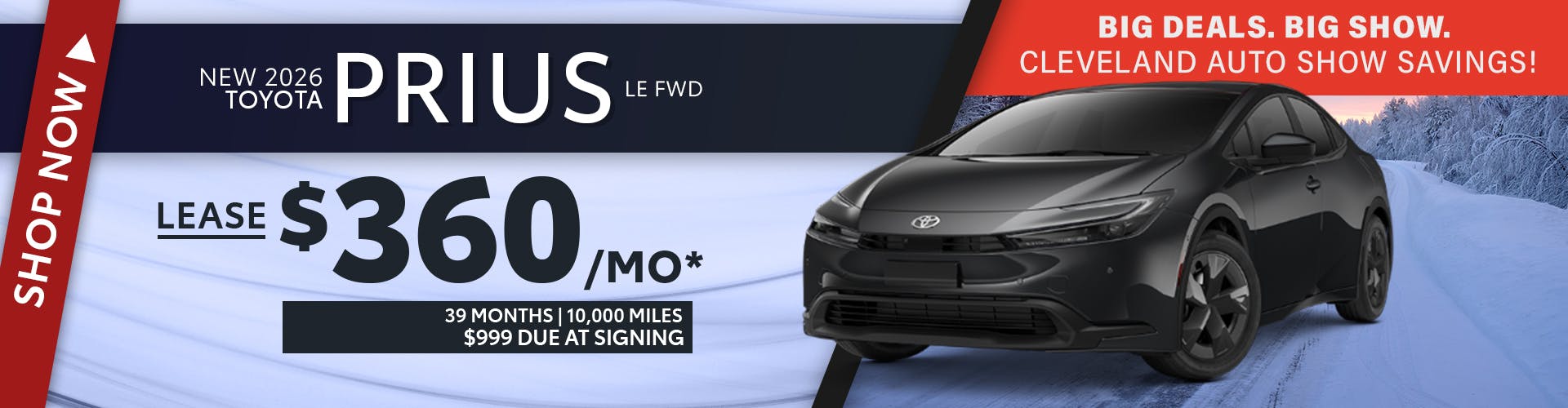 New 2026 Toyota Prius LE FWD