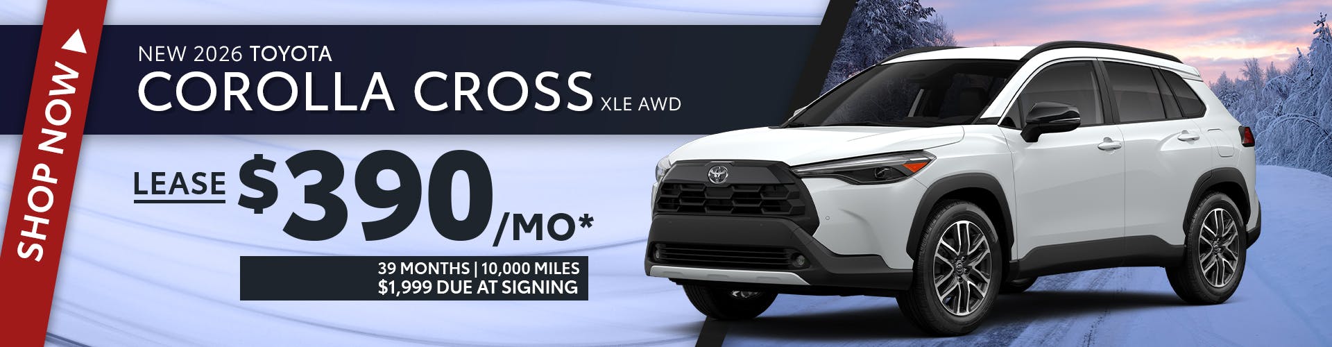 New 2026 Toyota Corolla Cross XLE AWD