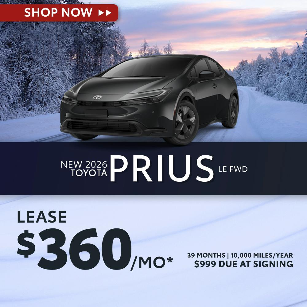 New 2026 Toyota Prius LE FWD
