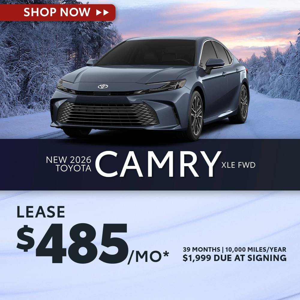 New 2026 Toyota Camry XLE FWD