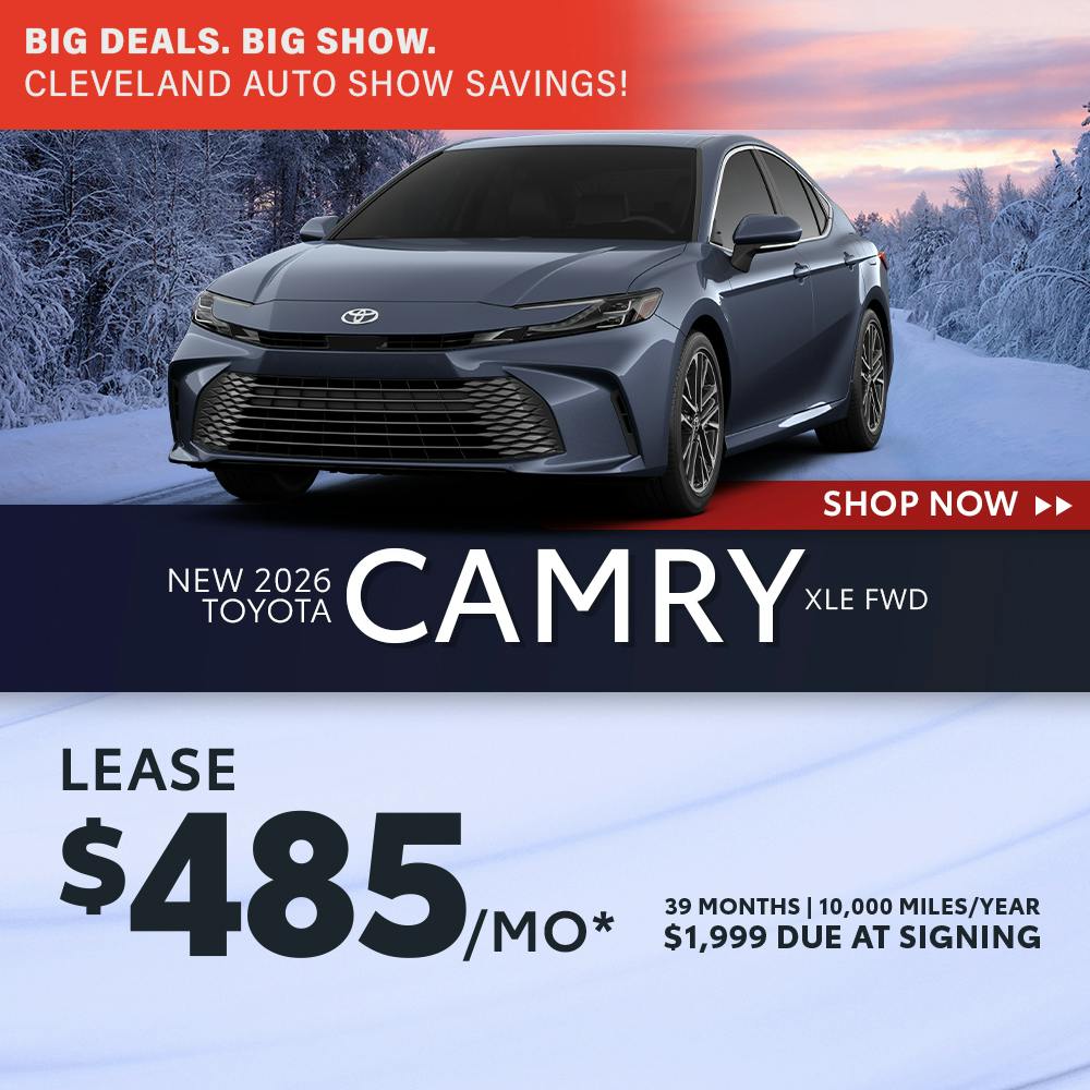 New 2026 Toyota Camry XLE FWD