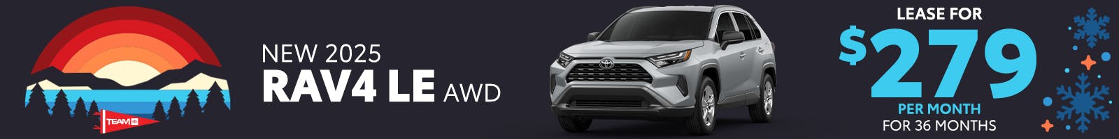 New 2025 Rav4