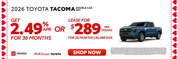 Toyota Tacoma Special Offer | North Georgia Toyota