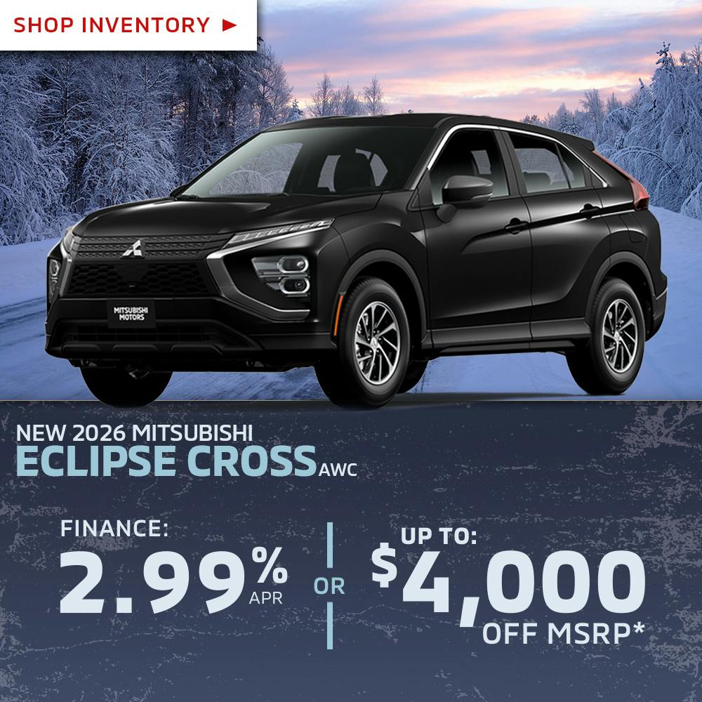 NEW 2026 MITSUBISHI ECLIPSE CROSS AWC