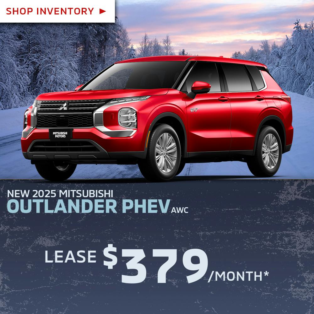 NEW 2025 MITSUBISHI OUTLANDER PHEV AWC