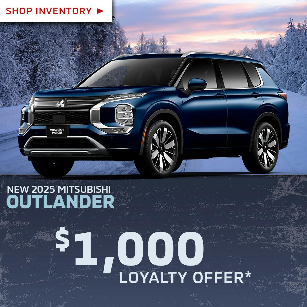 NEW 2025 MITSUBISHI OUTLANDER